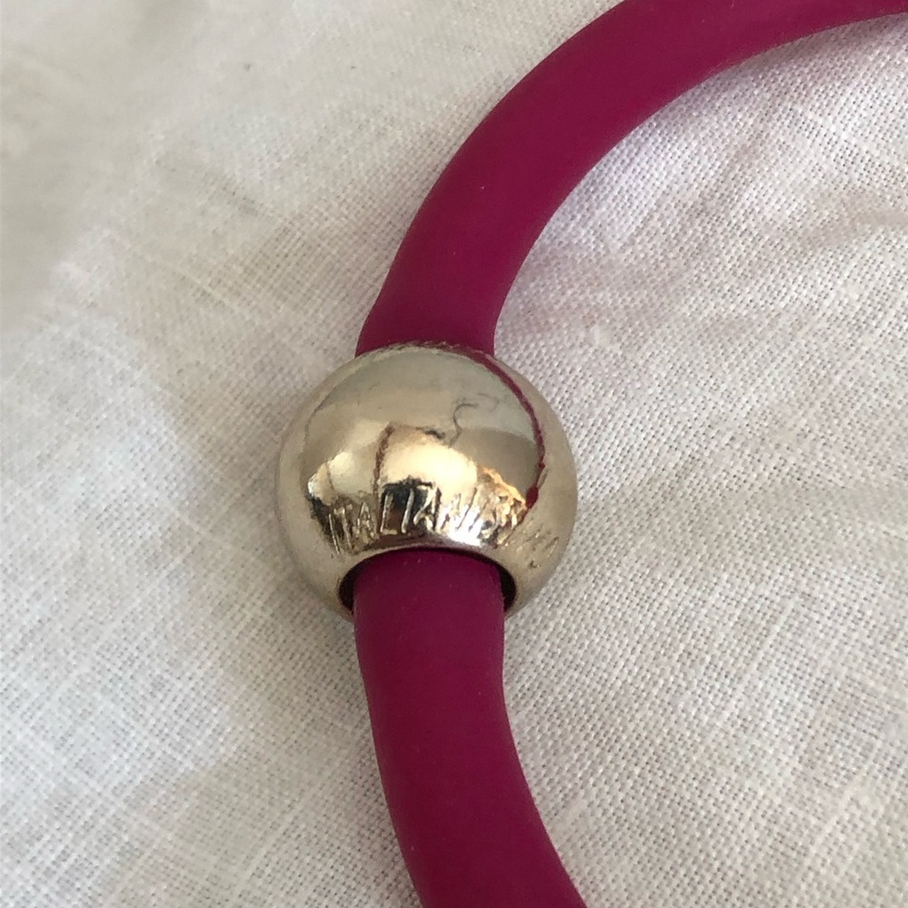 Italianissimo Tubino Jelly Bracelet Pink Italy - Picture 3 of 6
